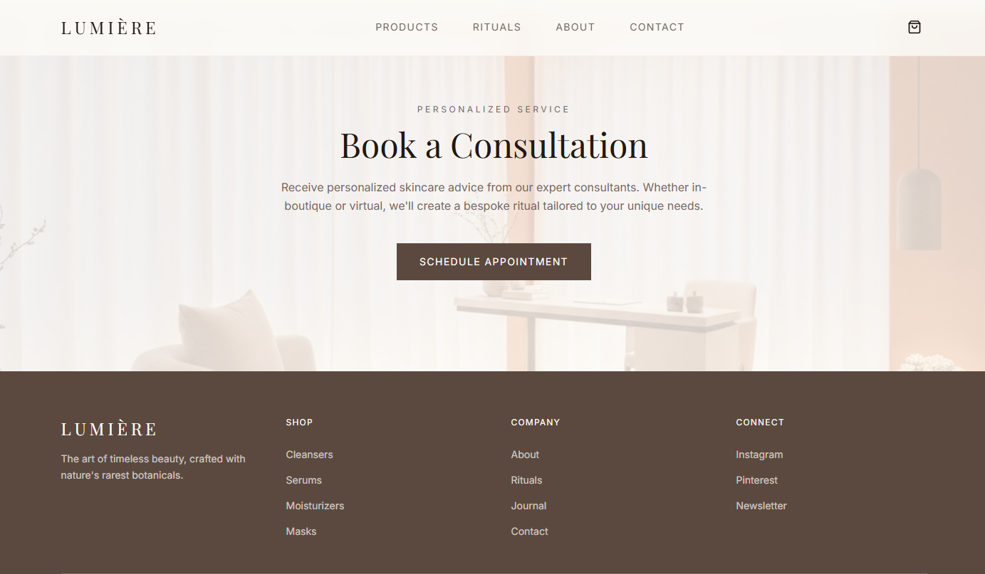 Lumière Skincare screenshot 6