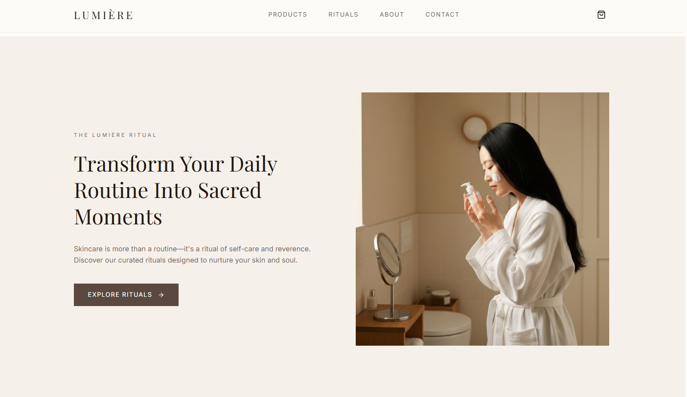 Lumière Skincare screenshot 2